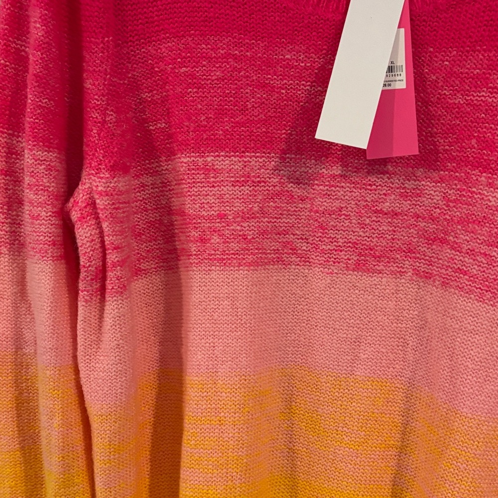 NWT Lilly Pulitzer lightweight sweater size xl - Picture 5 of 9